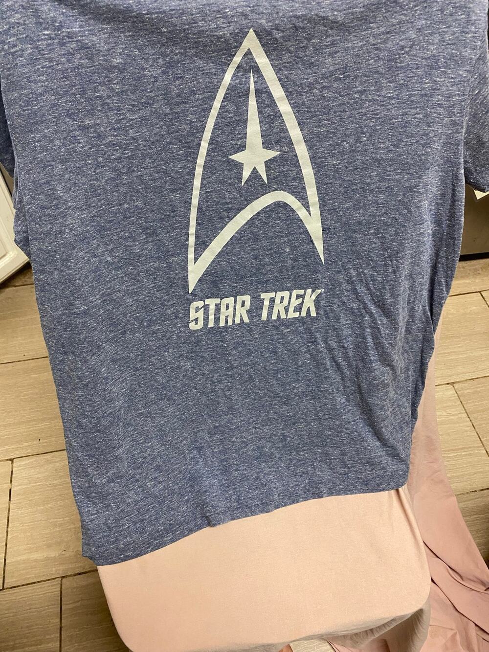 Gray Star Trek Shirt Size 2XL